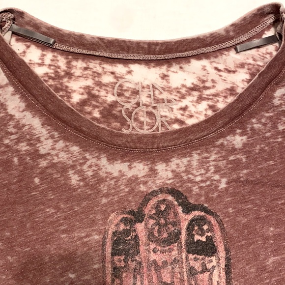 Chaser Hamsa Burnout LS tee - Picture 4 of 9
